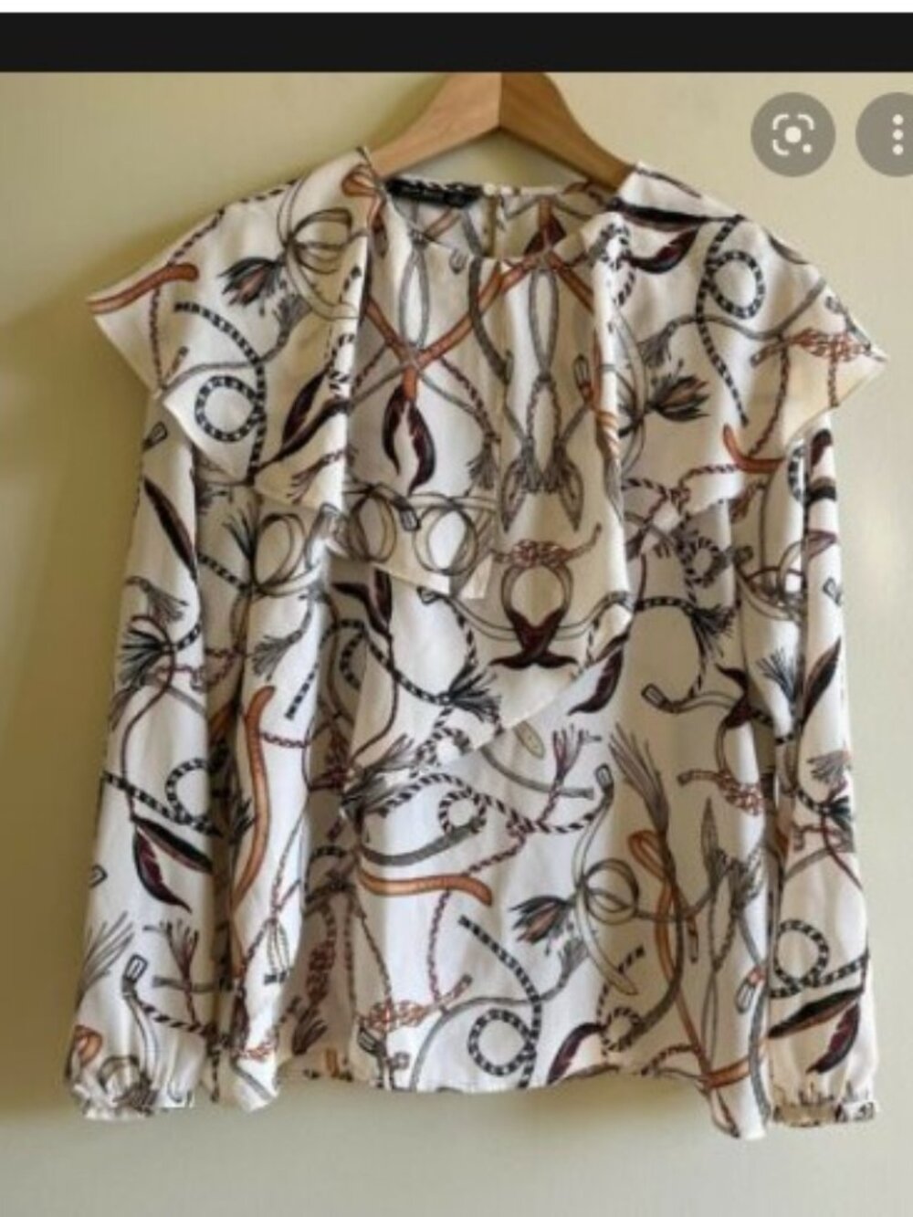 zara blouse NWOT